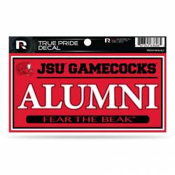 Jacksonville State University Gamecocks Alumni Red - 3x6 True Pride Vinyl Sticker
