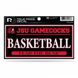 Jacksonville State University Gamecocks Basketball - 3x6 True Pride Vinyl Sticker
