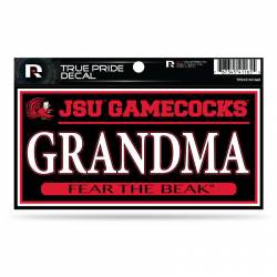 Jacksonville State University Gamecocks Grandma - 3x6 True Pride Vinyl Sticker