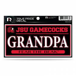 Jacksonville State University Gamecocks Grandpa - 3x6 True Pride Vinyl Sticker
