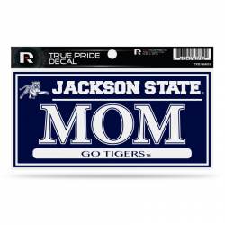 Jackson State University Tigers Mom - 3x6 True Pride Vinyl Sticker