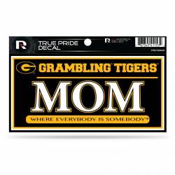 Grambling State University Tigers Mom - 3x6 True Pride Vinyl Sticker
