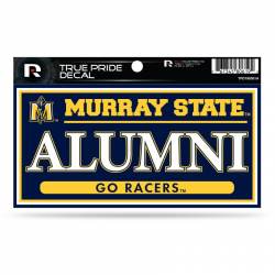 Murray State University Racers Alumni - 3x6 True Pride Vinyl Sticker