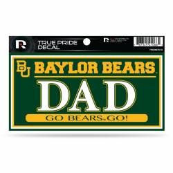 Baylor University Bears Dad - 3x6 True Pride Vinyl Sticker