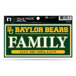 Baylor University Bears Family - 3x6 True Pride Vinyl Sticker