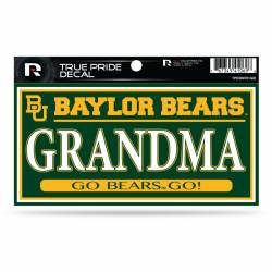 Baylor University Bears Grandma - 3x6 True Pride Vinyl Sticker