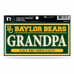 Baylor University Bears Grandpa - 3x6 True Pride Vinyl Sticker