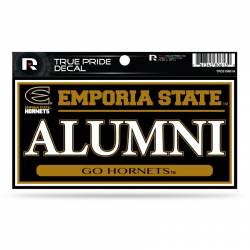 Emporia State University Hornets Alumni - 3x6 True Pride Vinyl Sticker