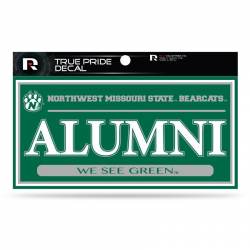 Northwest Missouri State University Bearcats Alumni - 3x6 True Pride Vinyl Sticker