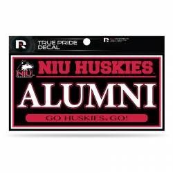 Northern Illinois University Huskies Alumni - 3x6 True Pride Vinyl Sticker