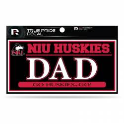 Northern Illinois University Huskies Dad - 3x6 True Pride Vinyl Sticker