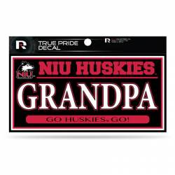 Northern Illinois University Huskies Grandpa - 3x6 True Pride Vinyl Sticker