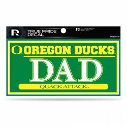 University Of Oregon Ducks Dad - 3x6 True Pride Vinyl Sticker