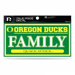 University Of Oregon Ducks Family - 3x6 True Pride Vinyl Sticker