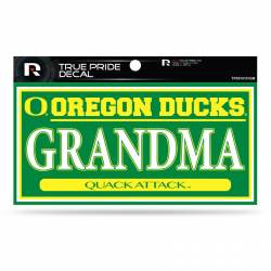 University Of Oregon Ducks Grandma - 3x6 True Pride Vinyl Sticker