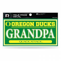 University Of Oregon Ducks Grandpa - 3x6 True Pride Vinyl Sticker