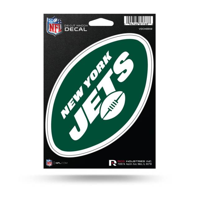 NY JETS Slogan Decal 4x4