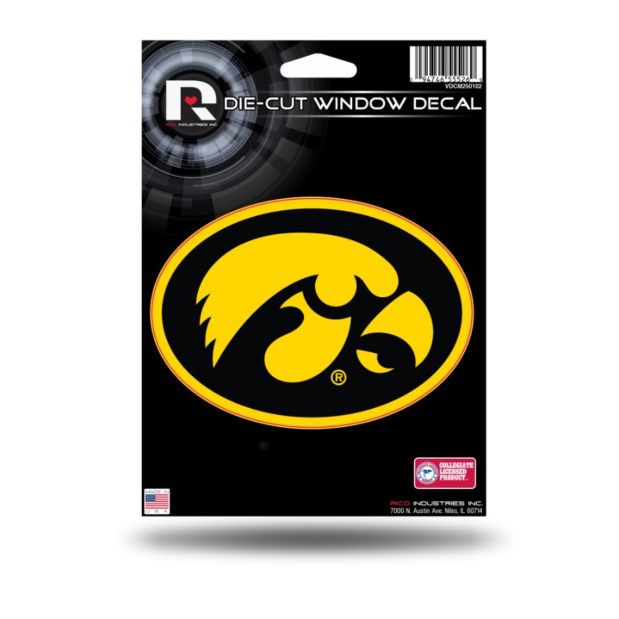 University Of Iowa Hawkeyes - Die Cut Vinyl Sticker at Sticker Shoppe