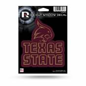 Texas State University Bobcats - Die Cut Vinyl Sticker