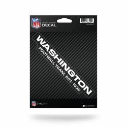 Washington Football Team - Die Cut Carbon Fiber Vinyl Sticker
