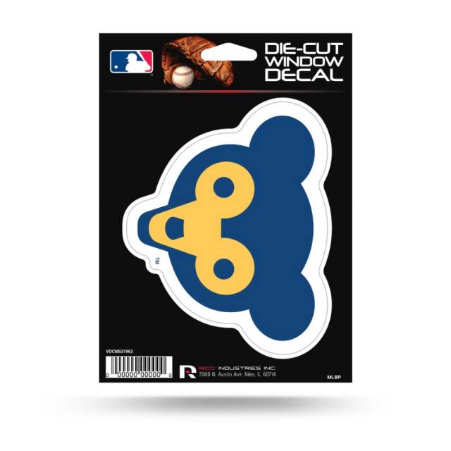 Chicago Cubs Retro Logo - Static Cling at Sticker Shoppe