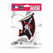 Pittsburgh Pirates Jolly Roger Logo - Die Cut Vinyl Sticker