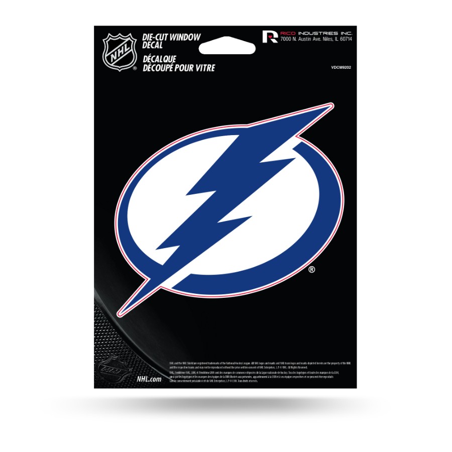 Tampa Bay Lightning Logo Die Cut Vinyl Sticker at Sticker Shoppe