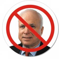 Anti John McCain - Button