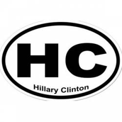 Hillary Clinton - Oval Sticker