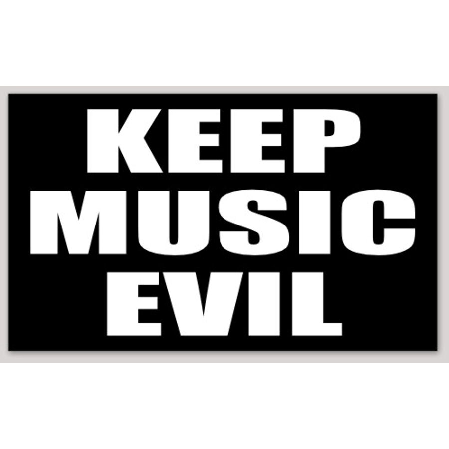 keep music evil shirt