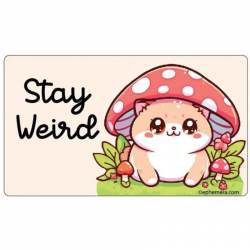 Stay Weird - Vinyl Sticker