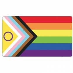 Intersex Progress Pride Flag - Vinyl Sticker