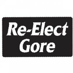 Re-Elect Gore - Sticker