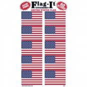 American Flag - Pack Of 50 Mini Stickers