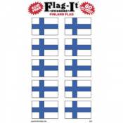 Finland Flag - Pack Of 60 Mini Stickers