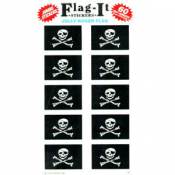 Jolly Roger Flag - Pack Of 50 Mini Stickers