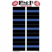 Thin Blue Line - Pack Of 50 Mini Stickers