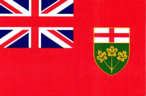 Ontario Canada Flag - Sticker at Sticker Shoppe