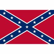 Confederate Rebel Flag - Vinyl Sticker