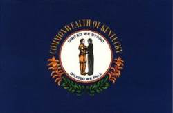 Kentucky Flag - Sticker
