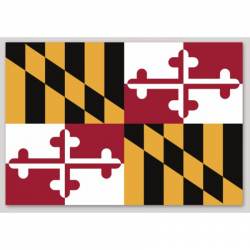 Maryland State Flag - Vinyl Sticker