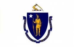 Massachusetts State Flag - Vinyl Sticker