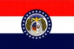 Missouri Flag - Sticker
