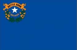 Nevada Flag - Sticker