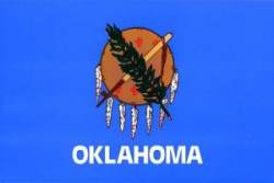 Oklahoma Flag - Sticker