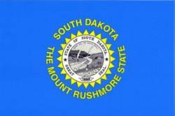 South Dakota Flag - Sticker