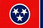 Tennessee Flag - Sticker