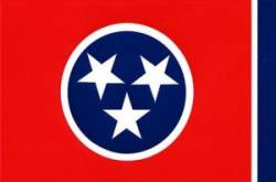 Tennessee Flag - Sticker