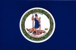 Virginia Flag - Sticker