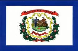 West Virginia Flag - Sticker